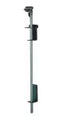 Picaporte al piso soldable gofrado plata 20" Grossor 7105001