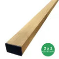 Alfajilla de pino seco tratado cepillado 2" x 2" (41 x 41 mm) x 3.2 metros