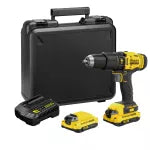 Taladro percutor 20V Max Stanley SCD711C2K-B3