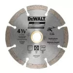 Disco de corte diamantado segmentado 4-1/2" Dewalt DW47452HP
