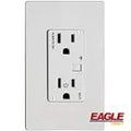 Tomacorriente inteligente WiFi 15A 120V TR blanco Eagle WF15R