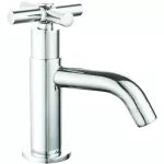 Griferia para lavatorio agua fria cromo Cross Pfister 040-CSCPC