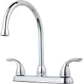 Griferia para fregadero de 8" cromo Pfirst Series Pfister G136-2000