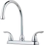 Griferia para fregadero de 8" cromo Pfirst Series Pfister G136-2000