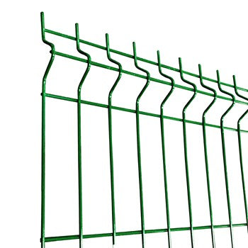 Malla panel para cerca verde 2.03 x 2.5 metros (50 x 200 x 5 mm)