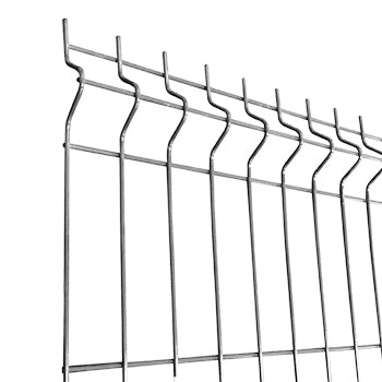 Malla panel para cerca negro 2.03 x 2.5 metros (50 x 200 x 4 mm)