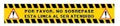 Calcomania para piso No Sobrepase Esta Linea 60 x 10 cm