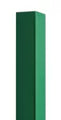 Tubo cuadrado para malla para cerca 50 x 50 x 1.5 mm verde 1.3 metros