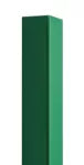Tubo cuadrado para malla para cerca 50 x 50 x 1.5 mm verde 2.4 metros