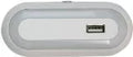 Lampara veladora LED 15A 125V con fotocelda y USB 2.1A 5V Eagle DR-L01