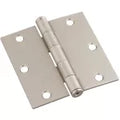 Bisagra de puerta V512 3-1/2" niquel satinado National Hardware N830-326 (3 por paquete)