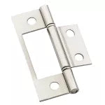 Bisagra de montaje en superficie V530 3" niquel satinado National Hardware N830-433 (2 por paquete)
