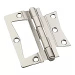 Bisagra de montaje en superficie V535 3-1/2" niquel satinado National Hardware N830-437 (2 por paquete)