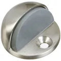 Tope de piso para puerta media luna 1936 niquel satinado National Hardware N325-324