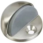 Tope de piso para puerta media luna 1936 niquel satinado National Hardware N325-324