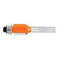 Fresa broca para router corte recto 1/2" con balero Truper BROU-RB1/2X / 11444