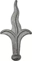 Punta lanza 70 x 130 (20 mm) hierro forjado decorativo para rejas 126/B/4