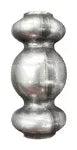 Macolla grande 36 x 65 mm (13 mm) hierro forjado decorativo para rejas 155/2