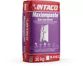 Pasta cementicia Maxiempaste extra lisa para interior saco 20 kg Intaco (blanco)