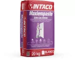Pasta cementicia Maxiempaste extra lisa para interior saco 20 kg Intaco (blanco)