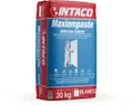 Pasta cementicia Maxiempaste extra lisa para exterior saco 20 kg Intaco (blanco)