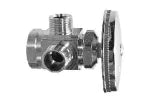 Llave de control doble 1/2" x 3/8" x 3/8" Coflex IP-140