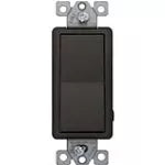 Interruptor sencillo 4 vias 15A 220V negro Decor Eagle 6504-BK