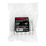 Guardacabo galvanizado 1/2" Fiero GC-1/2 / 49918 (5 por paquete)