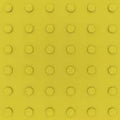 Porcelanato podotactil amarillo Stop (puntos) 30 x 30 cm (pieza)