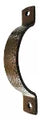 Agarradera soldable gofrado bronce 5-1/4" x 3/4" Grossor 8099896