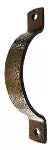 Agarradera soldable gofrado bronce 5-1/4" x 3/4" Grossor 8099896