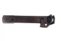 Aldaba soldable gofrado bronce 4" x 1" x 1/8" Grossor 8099898