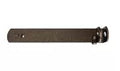 Aldaba soldable reforzada gofrado bronce 10" x 1-1/2" x 1/8" Grossor 8100200