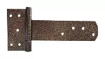 Bisagra soldable T gofrado bronce 8" x 3-1/4" Grossor 8101100 (2 por paquete)
