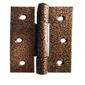 Bisagra soldable interior gofrado bronce 3" x 4" x 3/32" Grossor 8100310 (2 por paquete)