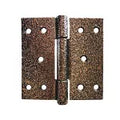 Bisagra soldable interior gofrado bronce 4" x 4" x 1/8" Grossor 8100330 (2 por paquete)