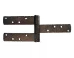 Bisagra soldable T24 gofrado bronce 9-1/2" x 4" con 3 aletas Grossor 8102700 (2 por paquete)