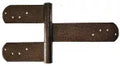 Bisagra soldable T30 gofrada bronce 15" x 8-1/4" con 3 aletas eje 3/4" Grossor 8102904 (2 por paquete)