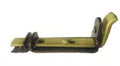 Picaporte platina soldable #5 gofrado bronce 4-1/2" Grossor 8104300