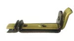 Picaporte platina soldable #5 gofrado bronce 4-1/2" Grossor 8104300