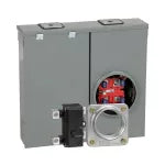 Base para medidor compuesto con breaker principal 200A Square D RC200S+A200+QOM2200VH