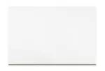 Tablilla plastica para pared sin costura Blanca 1 cm (295 x 60 cm)