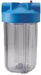 Housing plastico para filtro cartucho 10" conexion 3/4" npt transparente 400-­0254-­HOU