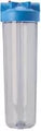 Housing plastico para filtro cartucho 20" conexion 3/4" npt transparente 400-­0255-­HOU