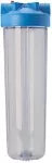 Housing plastico para filtro cartucho 20" conexion 3/4" npt transparente 400-­0255-­HOU