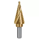 Broca escalonada titanio 12 escalones 3/16" a 7/8" Truper Expert BES-12X / 101553