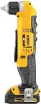 Taladro atornillador 3/8" inalambrico 20V angulo recto Dewalt DCD740C1 (incluye cargador y bateria 1.5Ah)