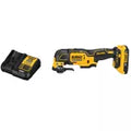 Multi herramienta oscilante inalambrica 20V Atomic Dewalt DCS354D1 (incluye cargador y bateria 2Ah)