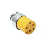 Toma armado con abrazadera 15A 250V UL 3 huecos para extension Eagle 2227