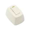 Interruptor tipo parche 10A 125V blanco Eagle 10150-W